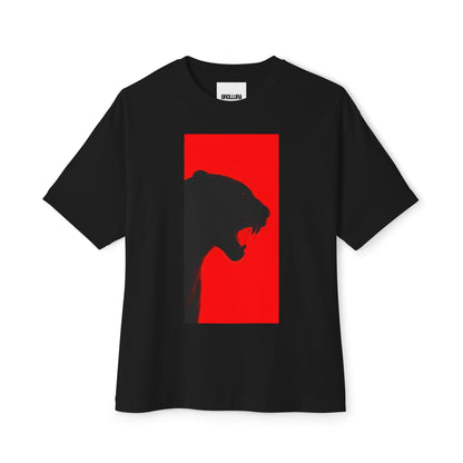 Red Warning Graphic Tee