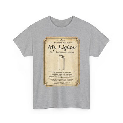 Memorial 'In Loving Memory - My Lighter' Tee