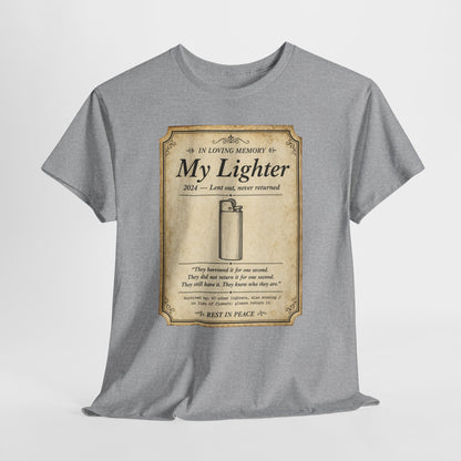 Memorial 'In Loving Memory - My Lighter' Tee