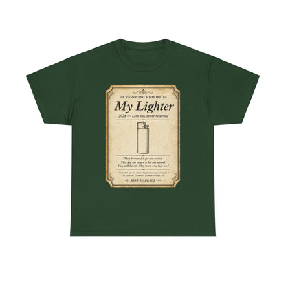 Memorial 'In Loving Memory - My Lighter' Tee