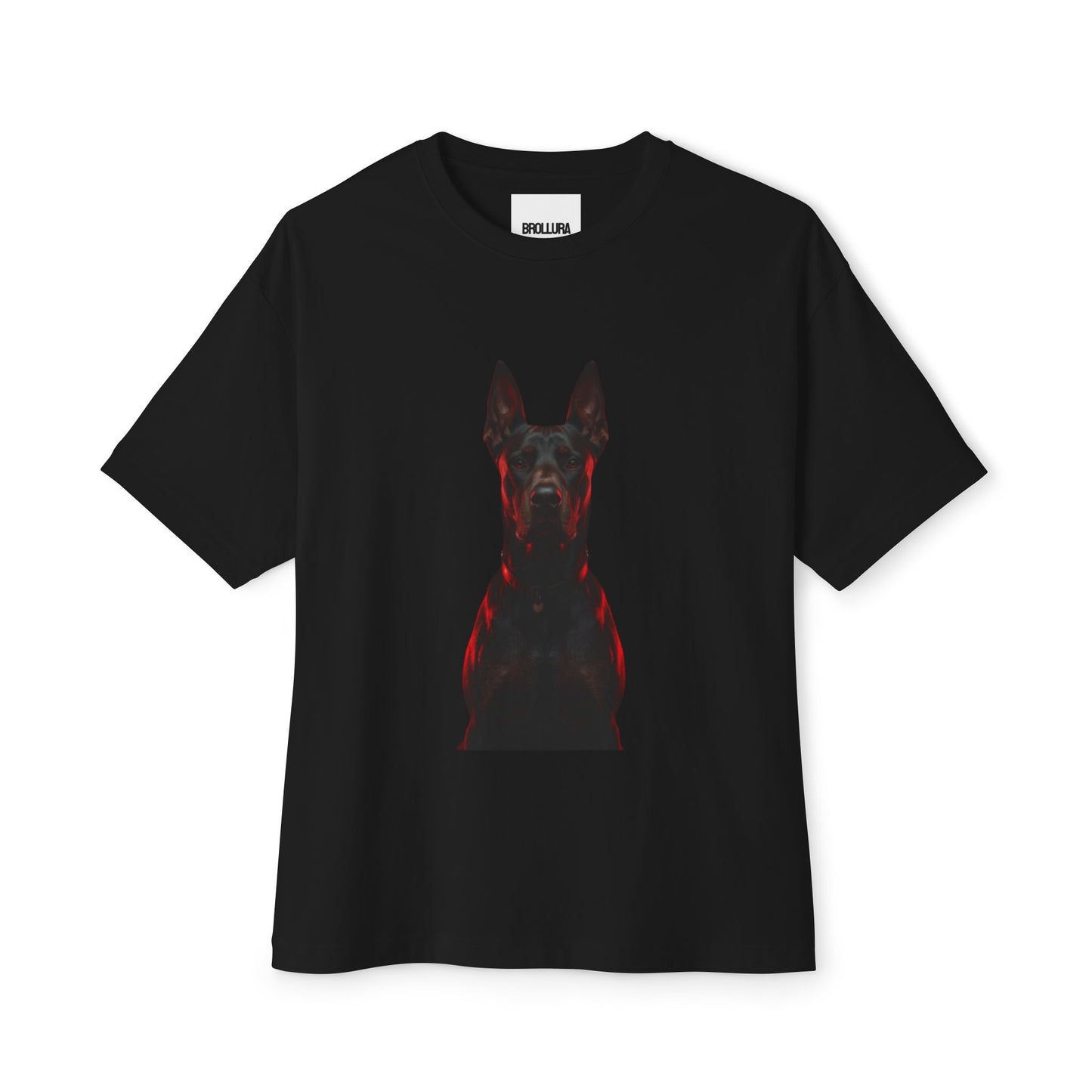 Red-Lined Portrait Graphic Tee