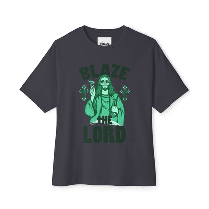 Graphic Tee — "Blaze The Lord" Religious Stoner Shirt
