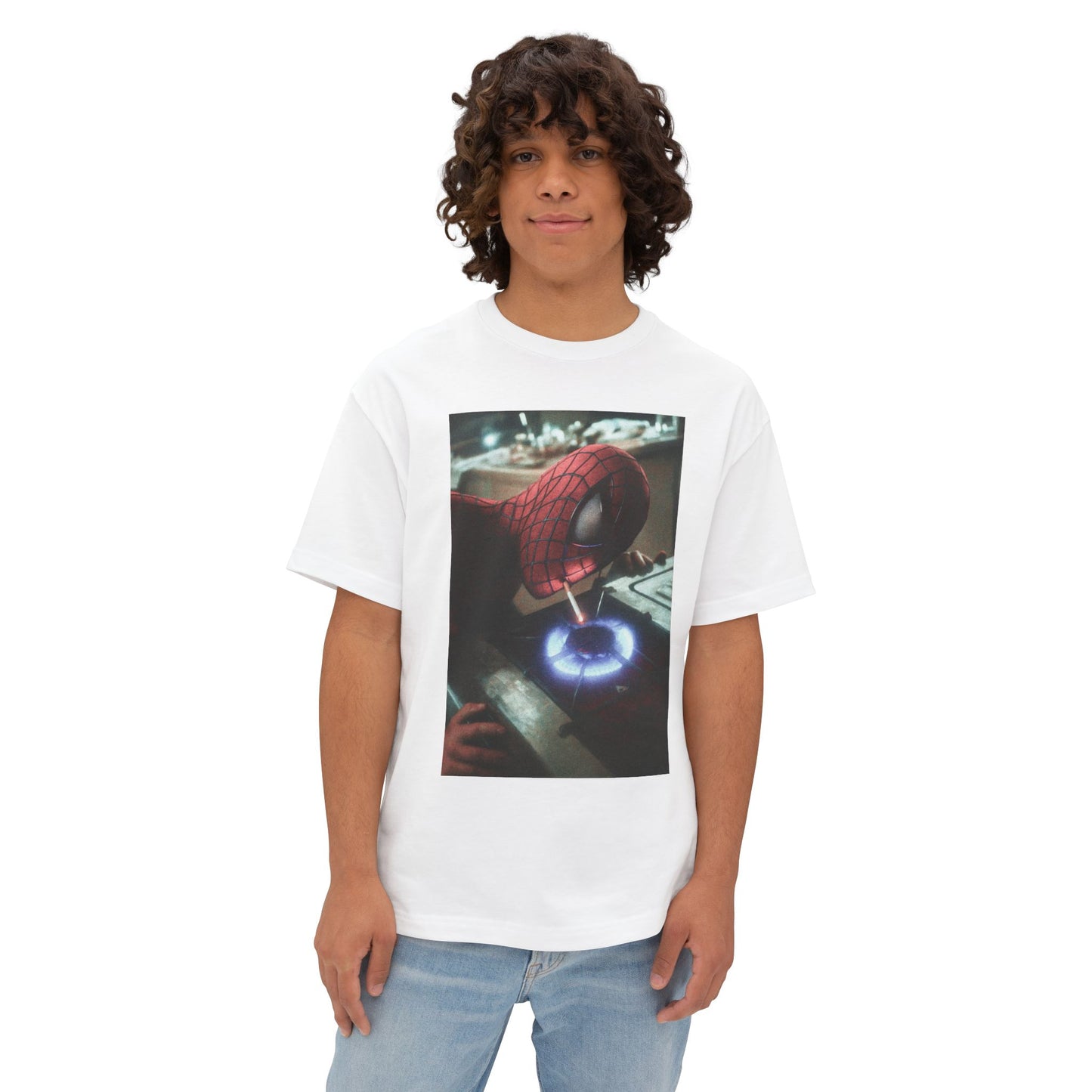 T-Shirt — Spidey Lighter Photo Graphic Tee