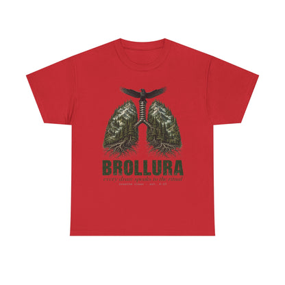T-Shirt — BROLLURA Forest Lungs Graphic Tee ("Brollura")