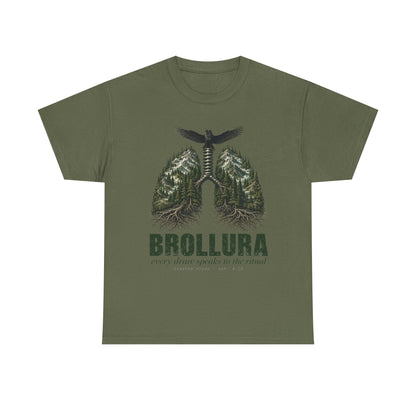 T-Shirt — BROLLURA Forest Lungs Graphic Tee ("Brollura")