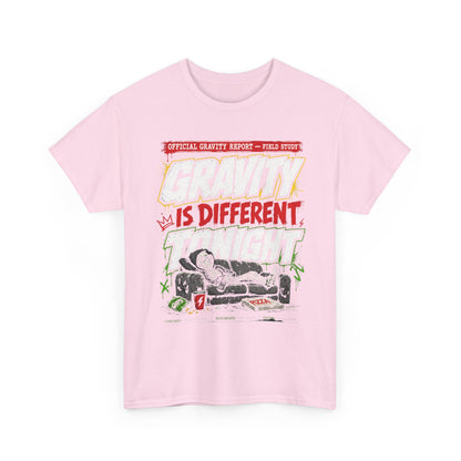 Funny Graphic Tee — 'Is Different' Retro Couch Illustration Shirt
