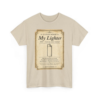 Memorial 'In Loving Memory - My Lighter' Tee