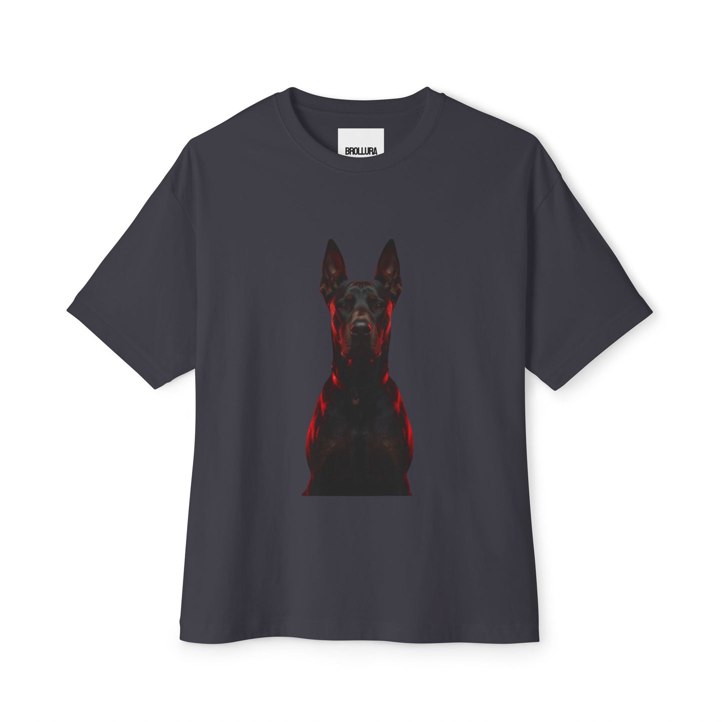 Red-Lined Portrait Graphic Tee