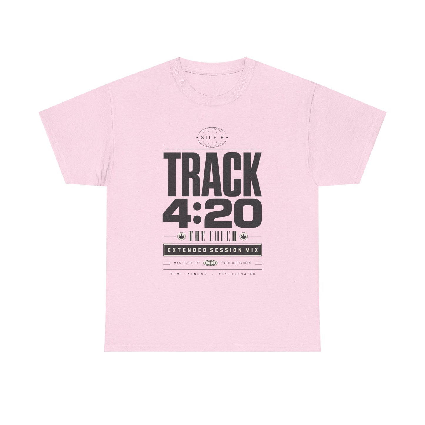 Funny T-Shirt — TRACK 4:20 Graphic Tee (Retro Music Poster Style)