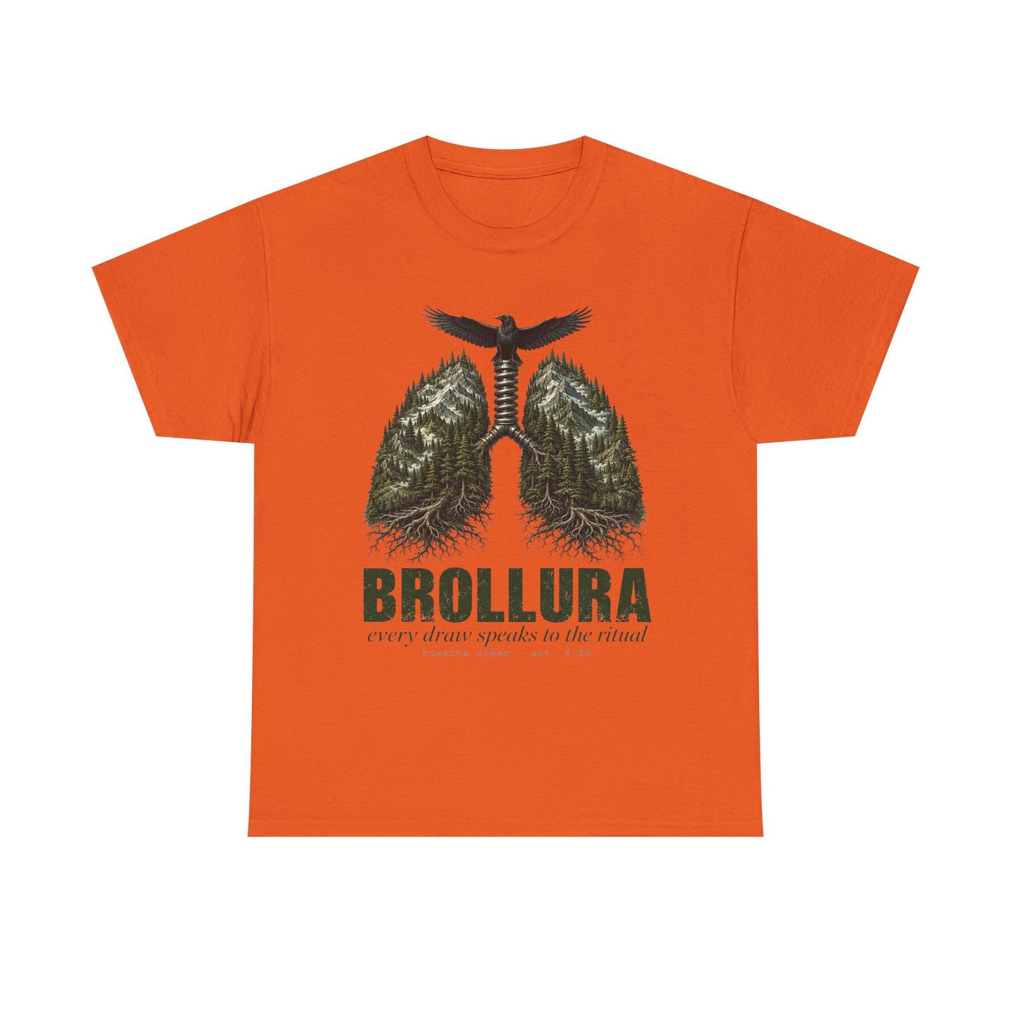 T-Shirt — BROLLURA Forest Lungs Graphic Tee ("Brollura")