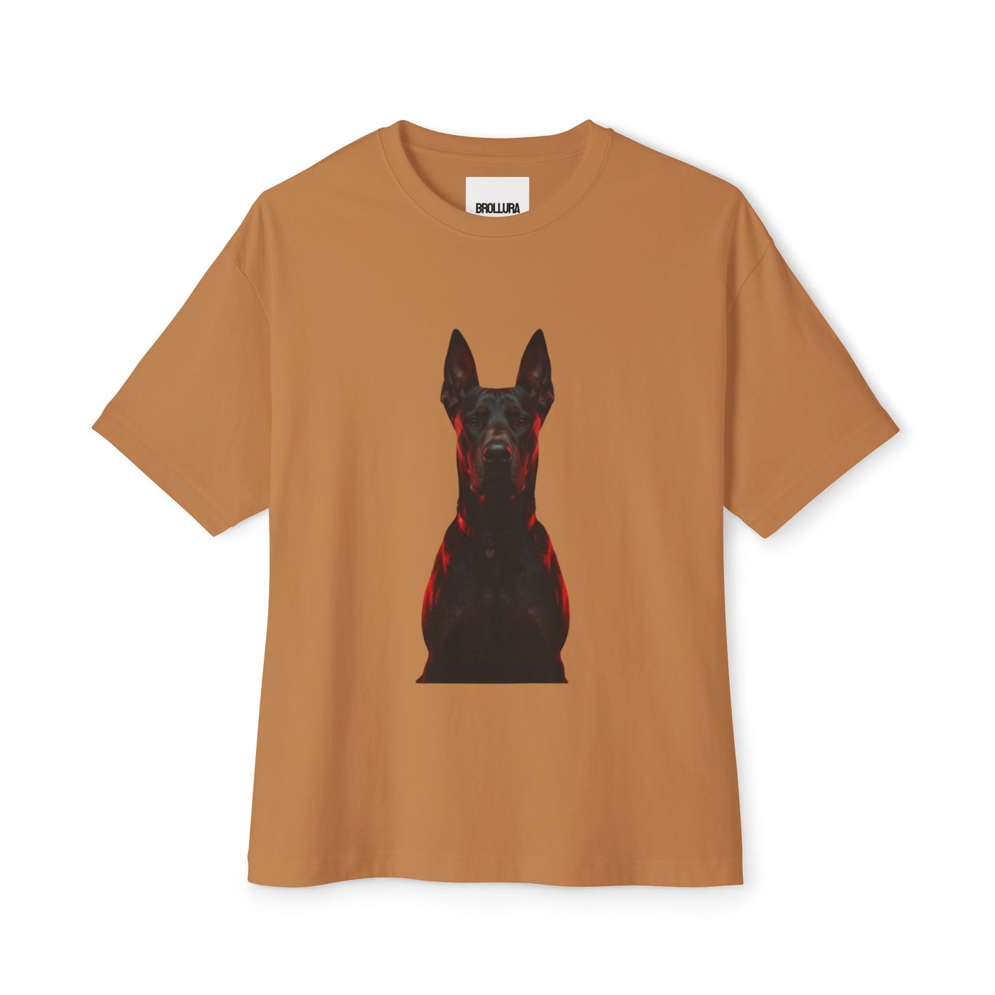 Red-Lined Portrait Graphic Tee