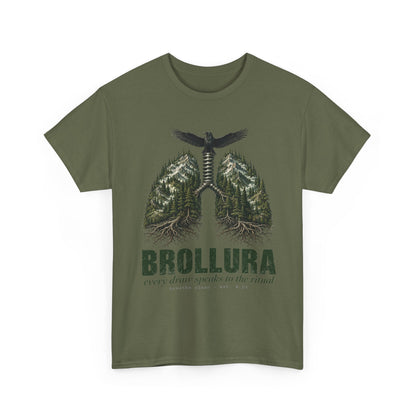 T-Shirt — BROLLURA Forest Lungs Graphic Tee ("Brollura")