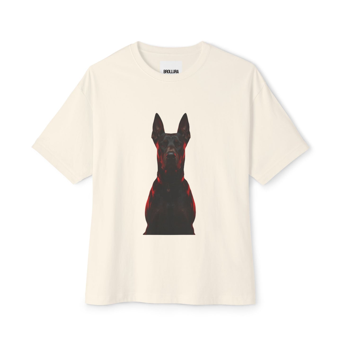 Red-Lined Portrait Graphic Tee