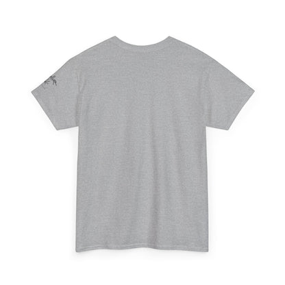 Skull City Graphic Tee — Vintage Skull with Cityscape