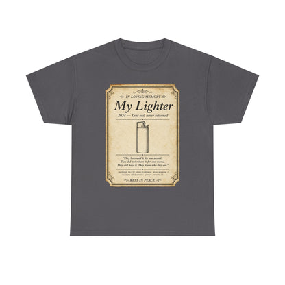 Memorial 'In Loving Memory - My Lighter' Tee