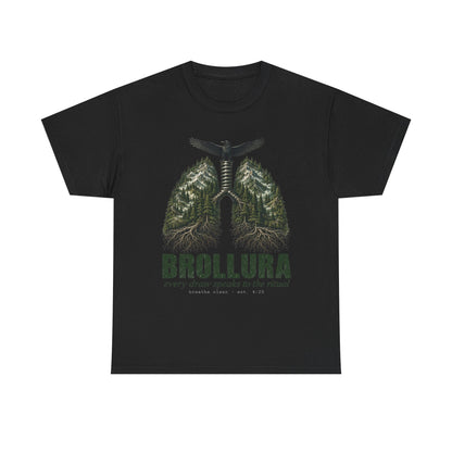 T-Shirt — BROLLURA Forest Lungs Graphic Tee ("Brollura")