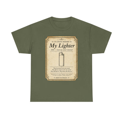 Memorial 'In Loving Memory - My Lighter' Tee