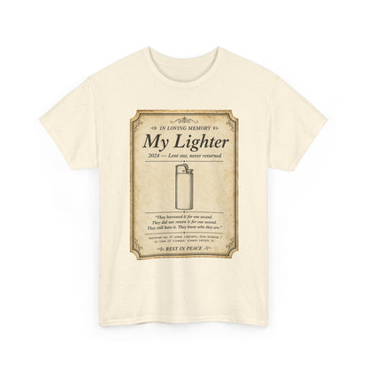 Memorial 'In Loving Memory - My Lighter' Tee