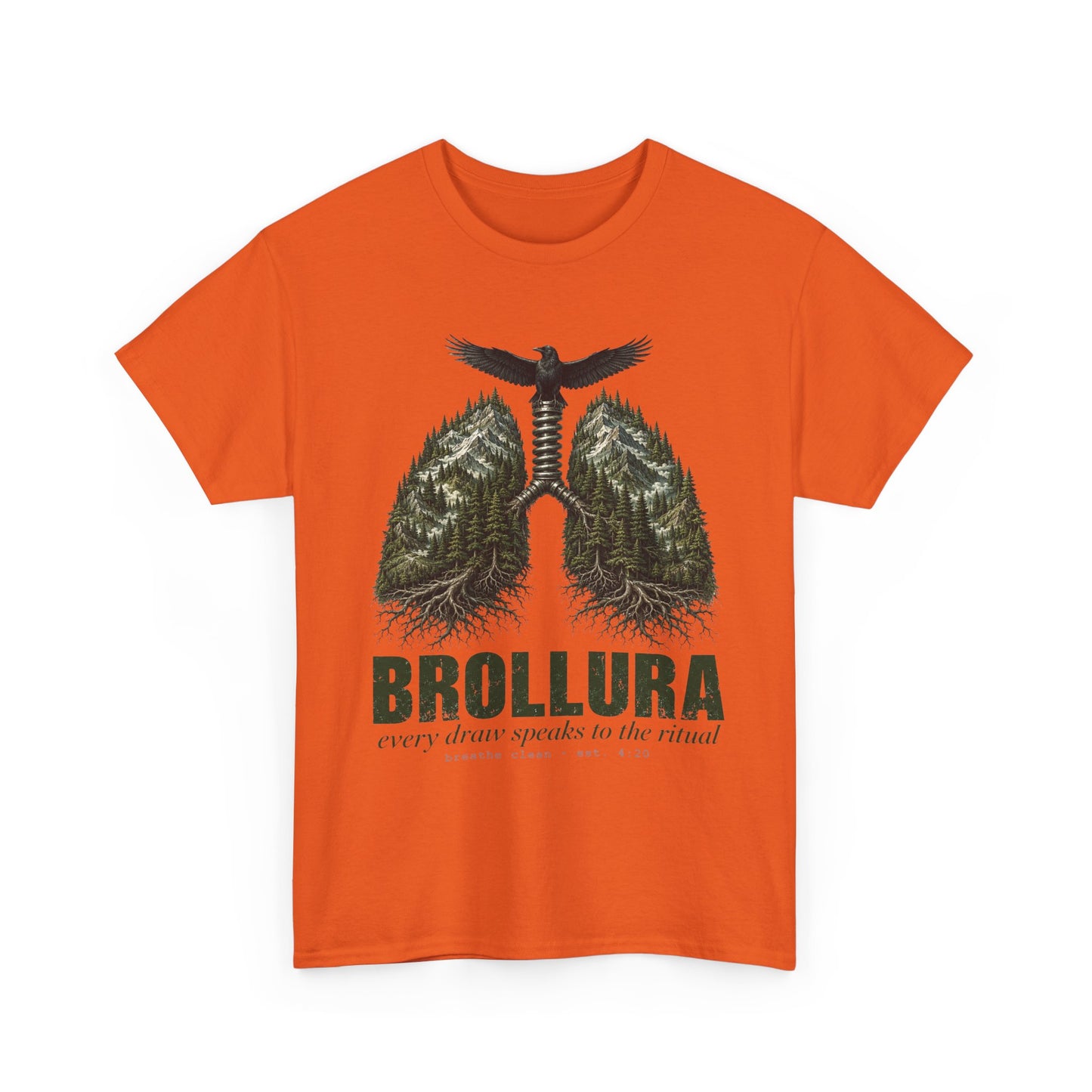 T-Shirt — BROLLURA Forest Lungs Graphic Tee ("Brollura")