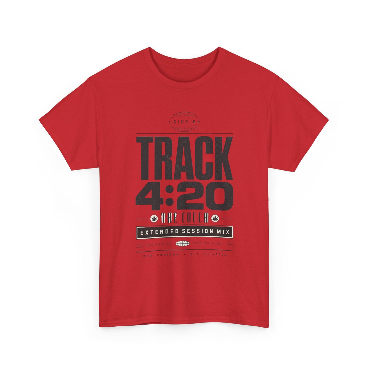 Funny T-Shirt — TRACK 4:20 Graphic Tee (Retro Music Poster Style)