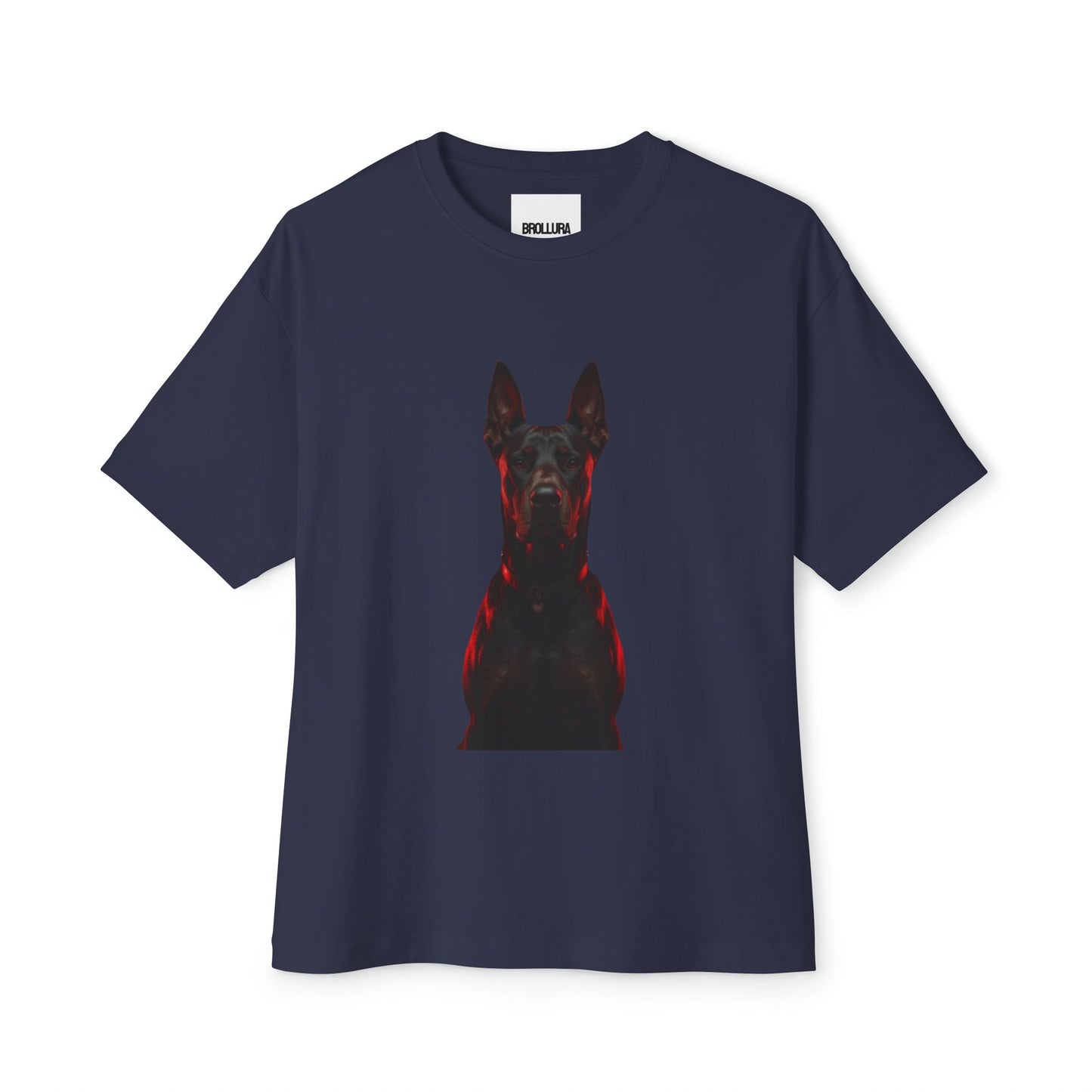 Red-Lined Portrait Graphic Tee