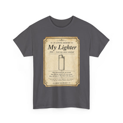Memorial 'In Loving Memory - My Lighter' Tee