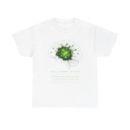 Brain Cell Science T-Shirt — Green Neural Network Anatomy Tee