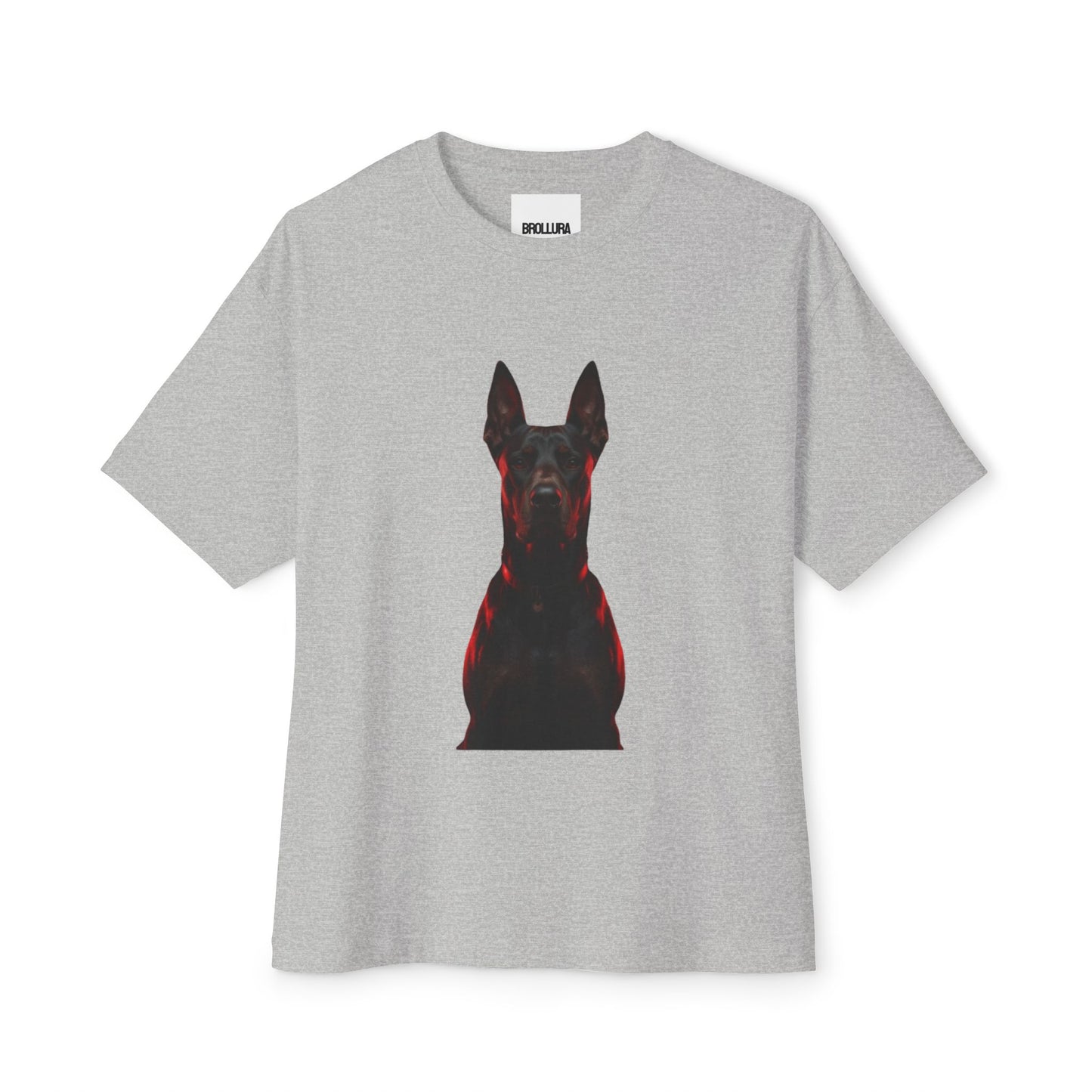 Red-Lined Portrait Graphic Tee