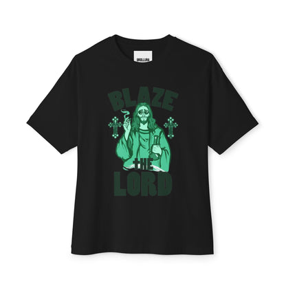 Graphic Tee — "Blaze The Lord" Religious Stoner Shirt
