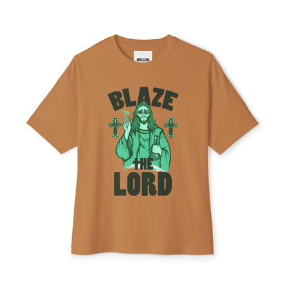 Graphic Tee — "Blaze The Lord" Religious Stoner Shirt