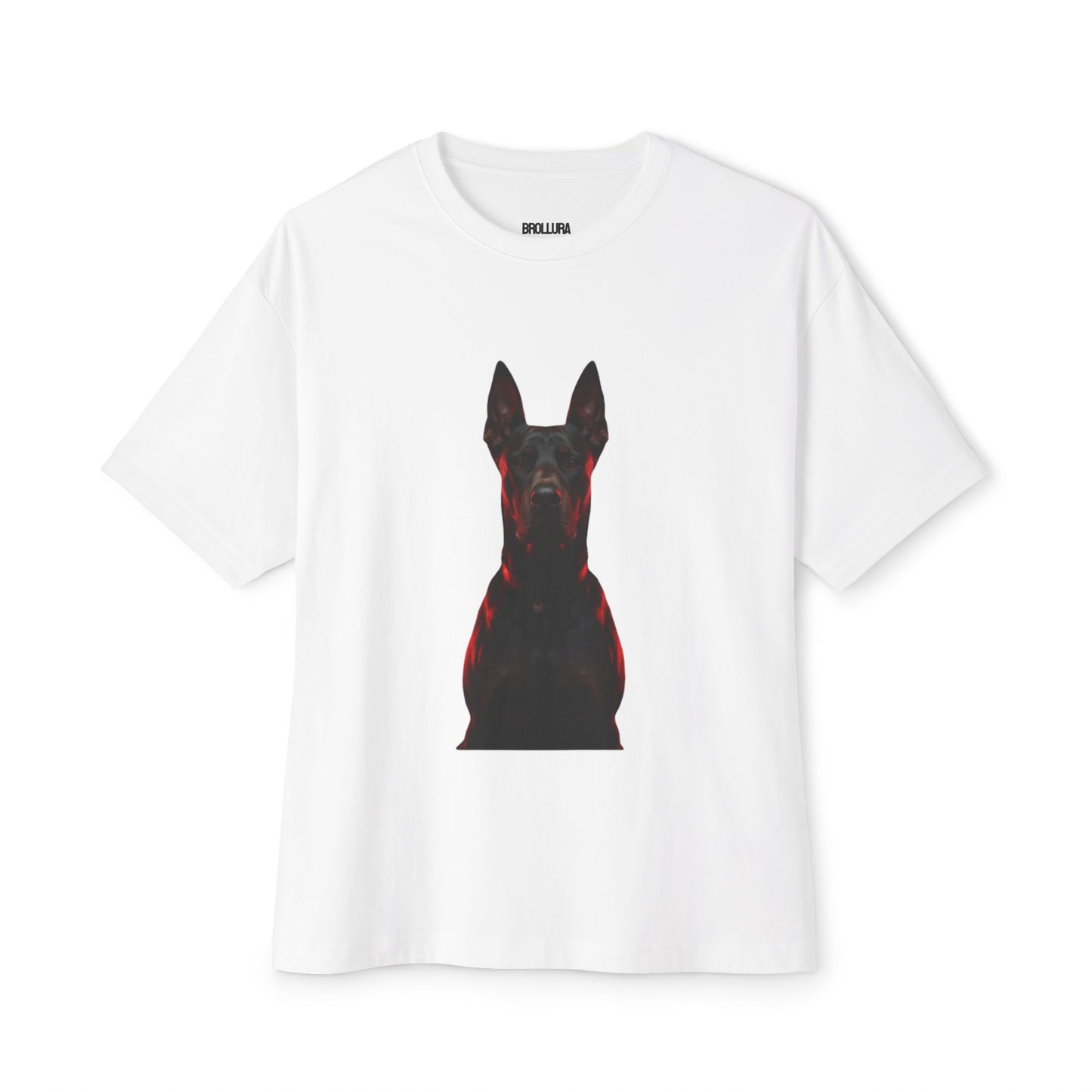 Red-Lined Portrait Graphic Tee