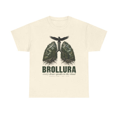 T-Shirt — BROLLURA Forest Lungs Graphic Tee ("Brollura")