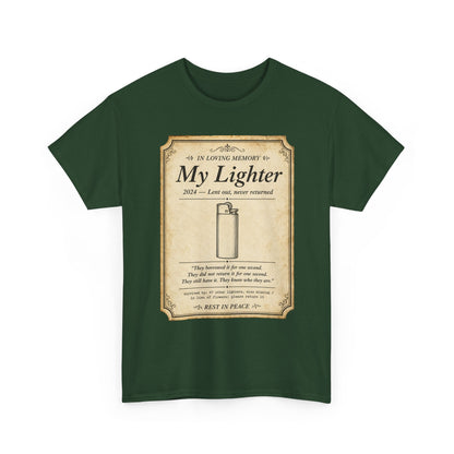 Memorial 'In Loving Memory - My Lighter' Tee