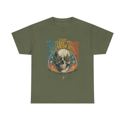 The Ritual Tour Skull Tee — Retro Vintage Rock Band Graphic T-Shirt
