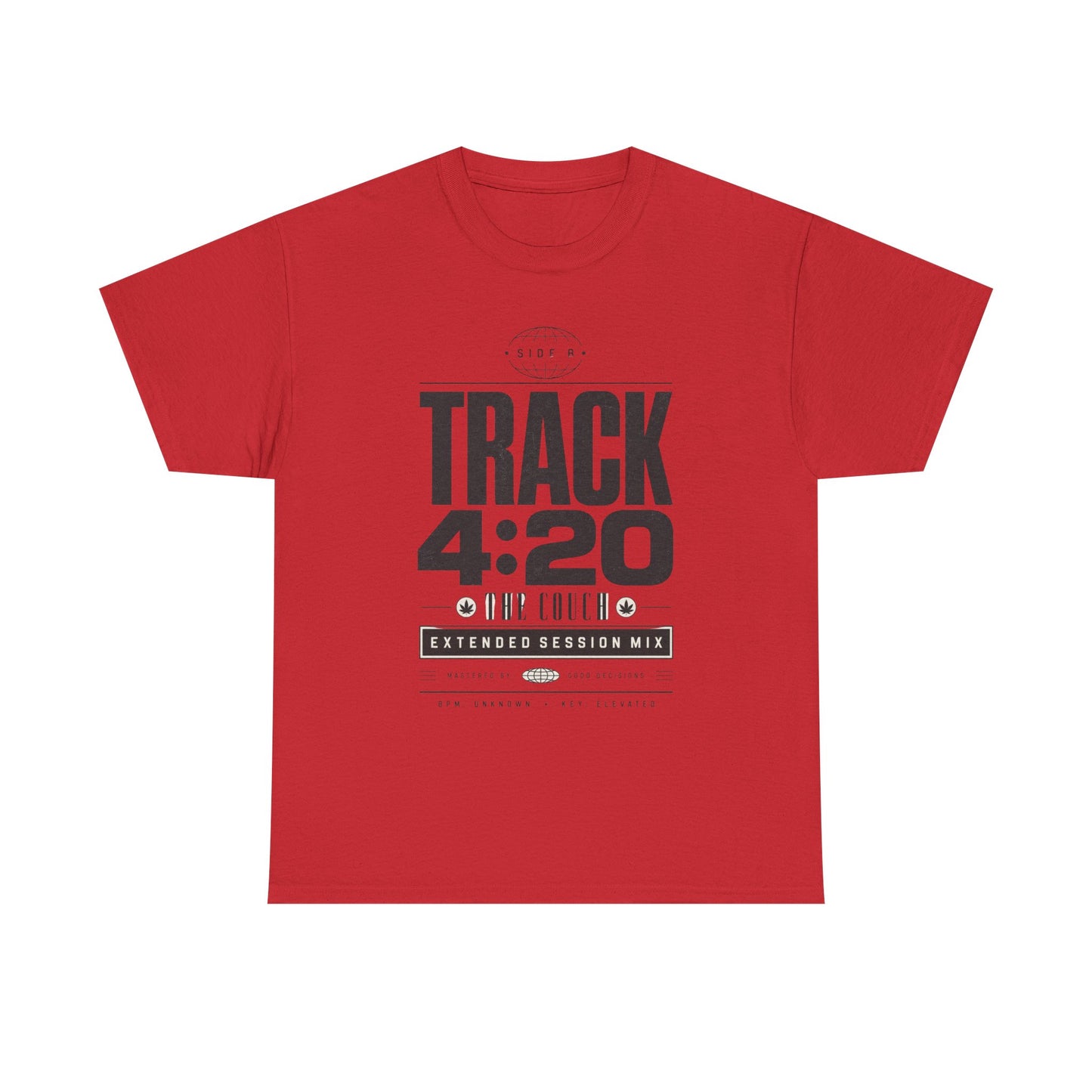Funny T-Shirt — TRACK 4:20 Graphic Tee (Retro Music Poster Style)