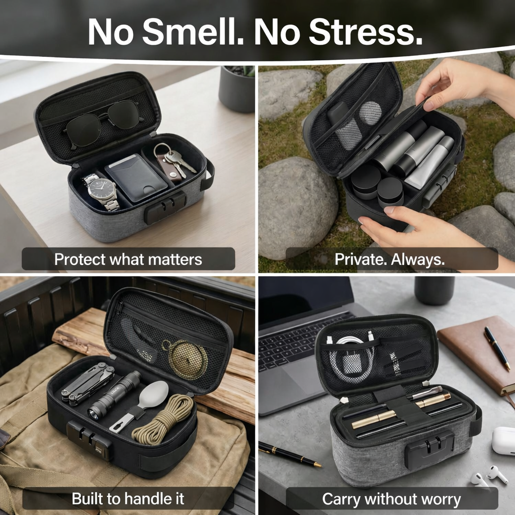 StealthGuard™ Smell-Proof Lock Bag