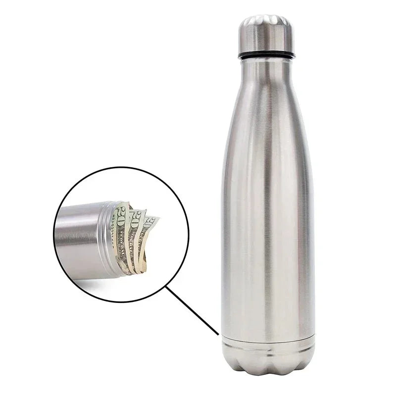 Stainless Steel Diversion Water Bottle Safe (Brollura 420 Edition)