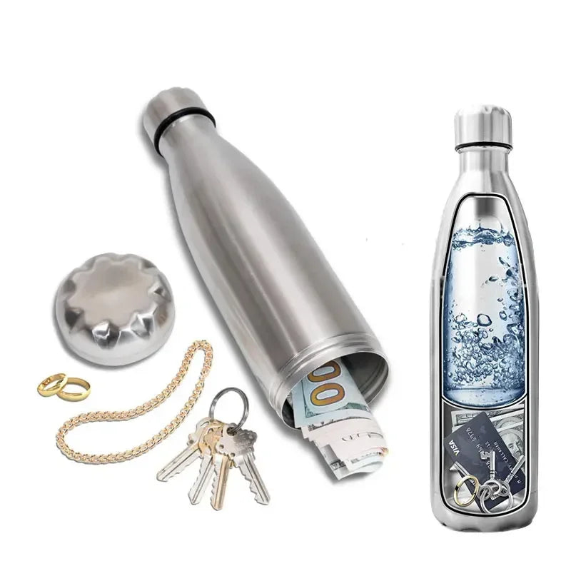 Stainless Steel Diversion Water Bottle Safe (Brollura 420 Edition)