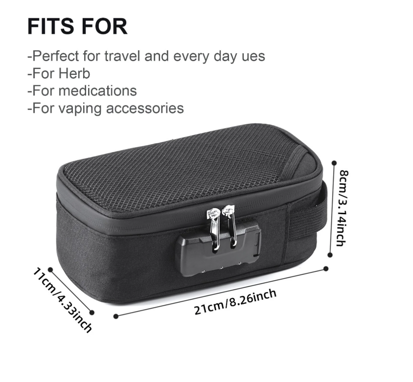 StealthGuard™ Smell-Proof Lock Bag